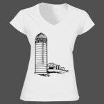 Softstyle™ women's v-neck t-shirt Thumbnail