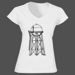 Softstyle™ women's v-neck t-shirt Thumbnail