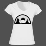 Softstyle™ women's v-neck t-shirt Thumbnail