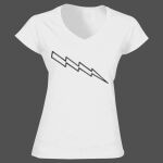 Softstyle™ women's v-neck t-shirt Thumbnail