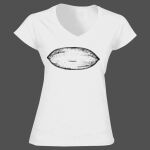 Softstyle™ women's v-neck t-shirt Thumbnail