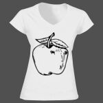 Softstyle™ women's v-neck t-shirt Thumbnail