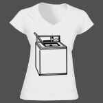 Softstyle™ women's v-neck t-shirt Thumbnail