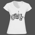 Softstyle™ women's v-neck t-shirt Thumbnail