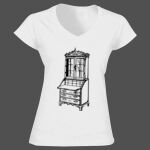 Softstyle™ women's v-neck t-shirt Thumbnail