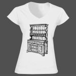 Softstyle™ women's v-neck t-shirt Thumbnail