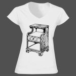 Softstyle™ women's v-neck t-shirt Thumbnail