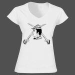 Softstyle™ women's v-neck t-shirt Thumbnail