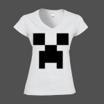 Softstyle™ women's v-neck t-shirt Thumbnail