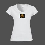 Softstyle™ women's v-neck t-shirt Thumbnail