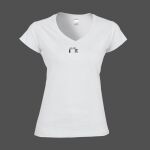 Softstyle™ women's v-neck t-shirt Thumbnail