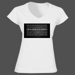 Softstyle™ women's v-neck t-shirt Thumbnail