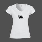 Softstyle™ women's v-neck t-shirt Thumbnail