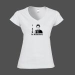 Softstyle™ women's v-neck t-shirt Thumbnail