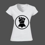 Softstyle™ women's v-neck t-shirt Thumbnail