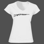 Softstyle™ women's v-neck t-shirt Thumbnail