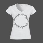 Softstyle™ women's v-neck t-shirt Thumbnail