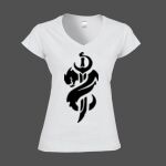 Softstyle™ women's v-neck t-shirt Thumbnail