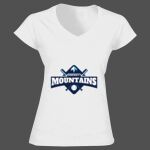 Softstyle™ women's v-neck t-shirt Thumbnail