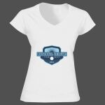 Softstyle™ women's v-neck t-shirt Thumbnail