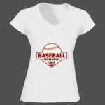 Softstyle™ women's v-neck t-shirt Thumbnail