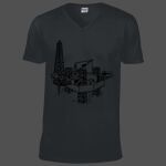 Softstyle™ v-neck t-shirt Thumbnail